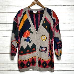 Together Originals Vintage Button Cardigan Sweater Size Large